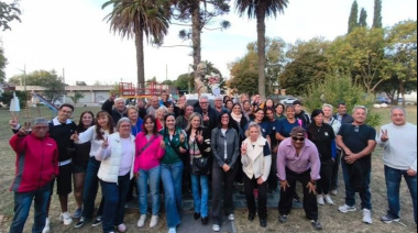 El peronismo levantó la banderas de Evita en el #8M y critico el discurso de Milei