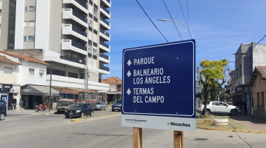 Se renueva la cartelería turística en la vía pública