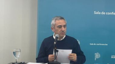 Andrés Larroque desestimó la emergencia alimentaria de Ishii y marcha con intendentes a Capital Humano