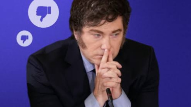 Milei ya es el presidente más rechazado por las mujeres en la historia argentina