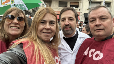 Trabajadores de la salud de Necochea se movilizaron contra el ajuste del Gobierno nacional en el sistema sanitario