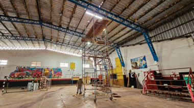 El CEF Nº 76 recuperó su gimnasio principal tras una importante obra de renovación