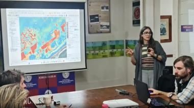 Funcionarios de Hidráulica provincial ante el Concejo