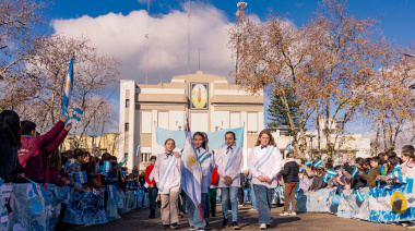 Este viernes se realizará la Promesa de Lealtad a la Bandera en la Plaza Dardo Rocha