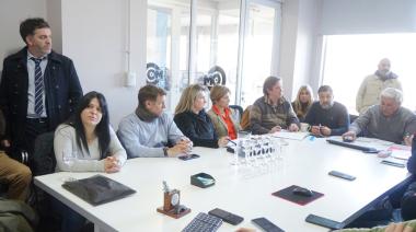 Trabajo en conjunto entre el Ejecutivo y concejales para abordar las problemáticas de seguridad del distrito