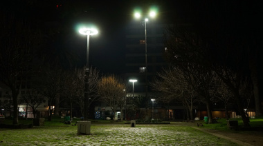 Avanza el recambio de luminarias en distintos sectores de la ciudad