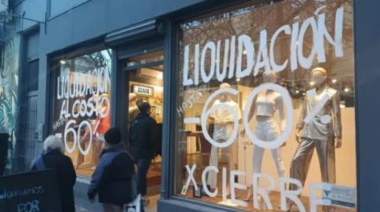 El Sindicato de Empleados de Comercio alertó por la pérdida de casi 200 puestos de trabajo y el cierre de 34 comercios en apenas cuatro meses