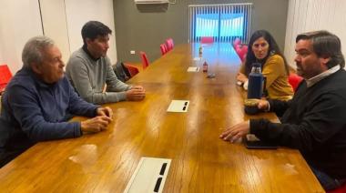 Las autoridades necochenses de la UCR se reunieron con Emiliano Balbín