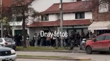 La imagen de la crisis laboral Libertaria en Necochea llegó a varios medios de comunicación
