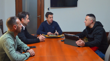El Intendente recibió al promotor del Necochea Fight Club, que prepara su décima edición