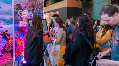 Necochea estuvo presente ante más de 100 mil personas que visitaron la Feria Internacional de Turismo