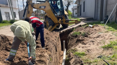 Obras de cloacas en Necochea y Quequén para avanzar con servicios básicos en los barrios