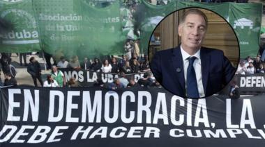 La Justicia multó a Diego Santilli por incumplir la Ley de Financiamiento Universitario