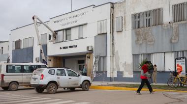 Se realizaron trabajos de pintura, mantenimiento y reparaciones estructurales en el Hospital Ferreyra