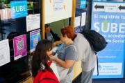 Con importante concurrencia en las unidades SUBE comenzó la inscripción al Boleto Estudiantil