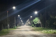 La gestión avanza a paso firme hacia el 100% de luminarias Led en las localidades del distrito