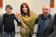 La foto inédita de Cristina Kirchner y el Indio Solari: "Votemos a conciencia como si estuviera en la lista"