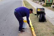Múltiples tareas de mantenimiento y ordenamiento urbano avanzan en Quequén