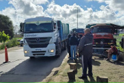 Sigue el paro de transportistas en Quequén tras el fracaso de las negociaciones en La Plata