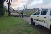Ráfagas de casi 90 km/h y 52 mm de lluvia, el balance del temporal en Necochea y Quequén