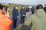 El Intendente se reunió con su par de San Cayetano y Vialidad para acelerar soluciones en la Ruta 228