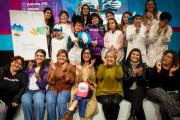 “Semillas de empatía”: estudiantes bonaerenses presentaron su libro en la Feria del Libro junto a Andrea Cáceres