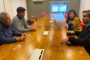 Las autoridades necochenses de la UCR se reunieron con Emiliano Balbín