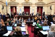 El Senado aprobó la ley de propiedad privada, pero el Gobierno debió ceder en la reforma del Fuego