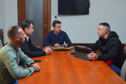 El Intendente recibió al promotor del Necochea Fight Club, que prepara su décima edición