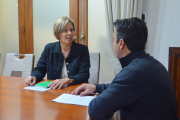 El Intendente recibió a la coordinadora de la UNICEN para analizar el presente y futuro de la sede Quequén