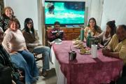 Andrea Cáceres continúa con recorridas y reuniones vecinales en distintos puntos del distrito
