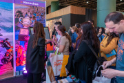 Necochea estuvo presente ante más de 100 mil personas que visitaron la Feria Internacional de Turismo