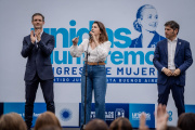 Mariel Fernández y Kicillof, juntos en San Vicente: una foto de unidad del PJ con 2027 en el horizonte