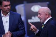 Bolsonaro evitó decir si apoya al modelo de Milei en el debate con Lula en Brasil
