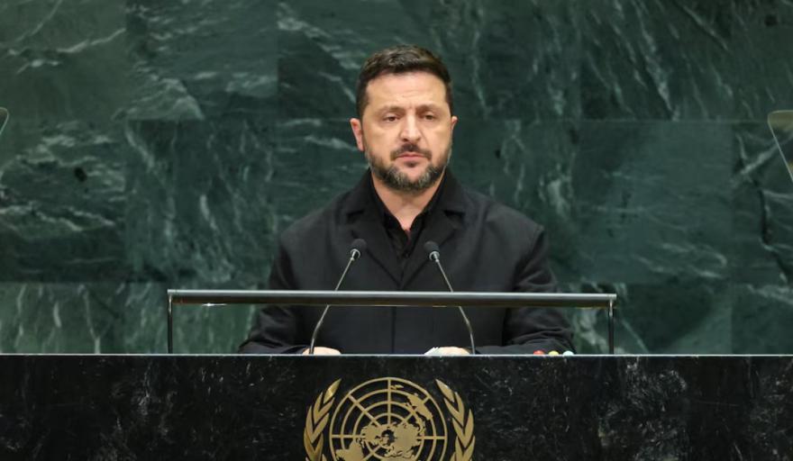 Zelensky llamó a asfixiar los ingresos de Rusia y apuntó contra China y Corea del Norte